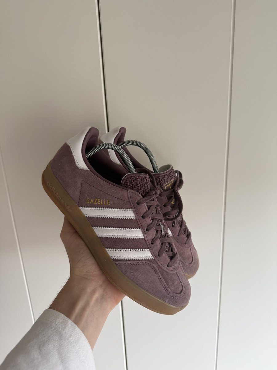 Adidas Gazelle Indoor Paars/Wit