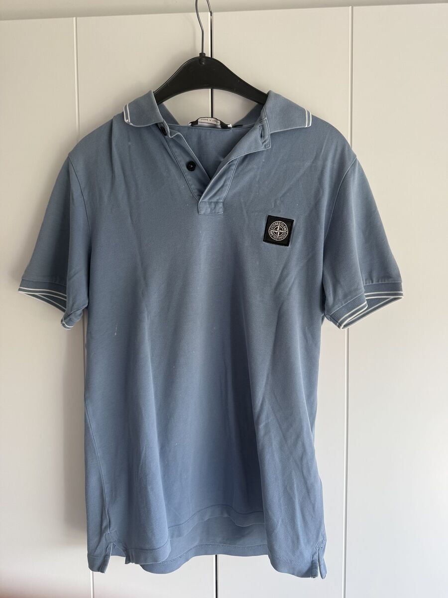 Stone Island Polo Lichtblauw