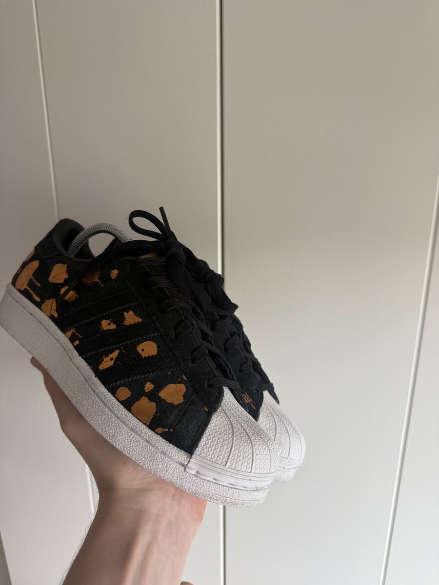 Adidas Superstar Zwart/Koper