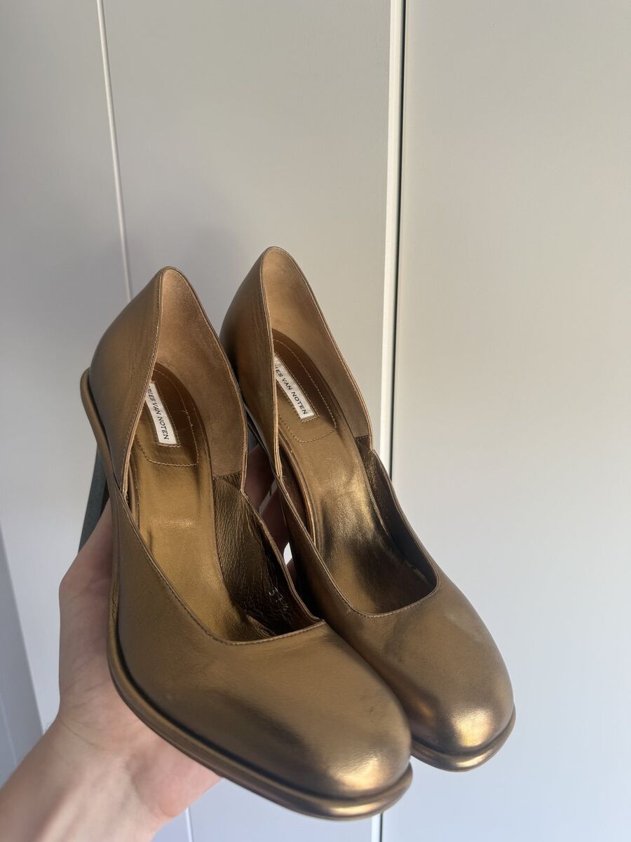 Dries van Noten Pumps Brons