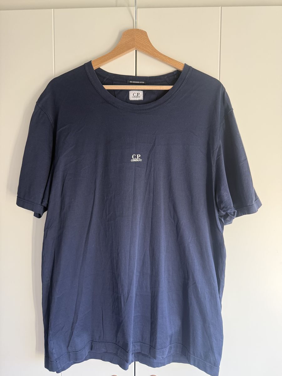 C.P. Company T-shirt Navy Blauw