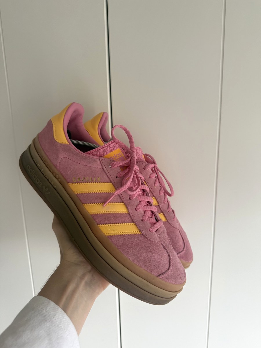 Adidas Gazelle Bold Roze/Geel