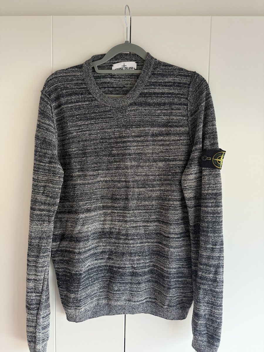 Stone Island Gebreide trui Blauw/Grijs gemêleerd