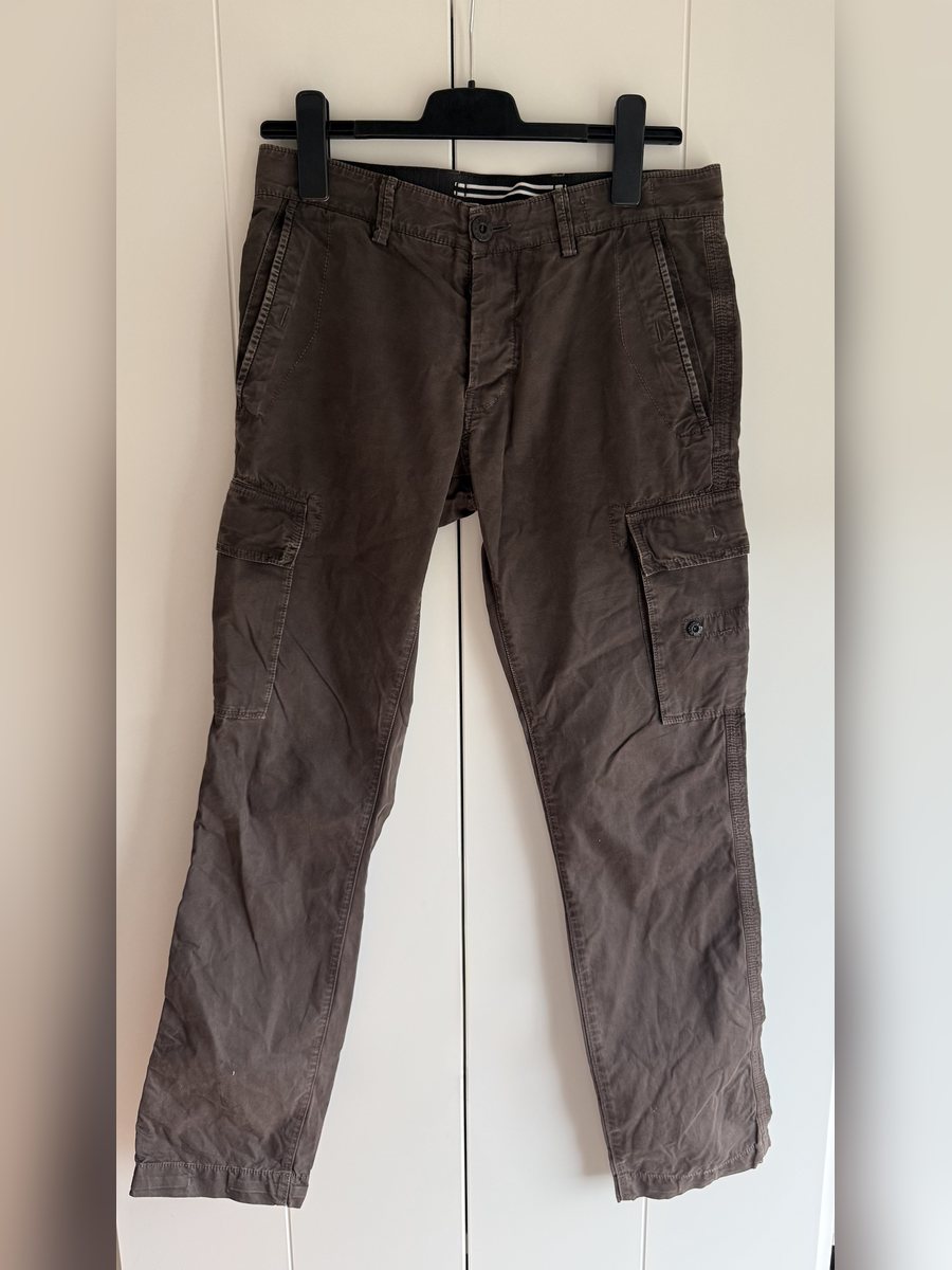 Stone Island Cargo broek Bruin