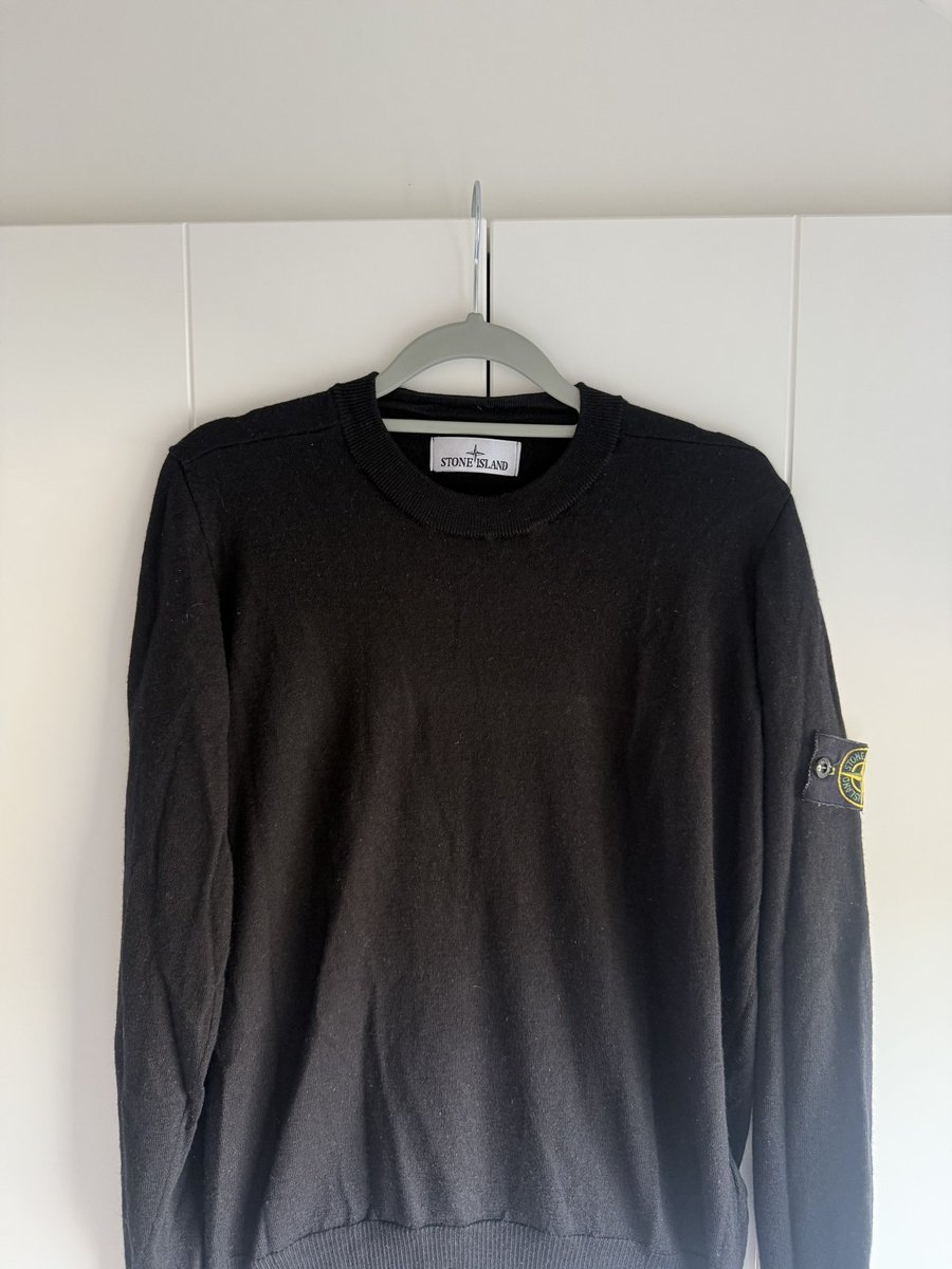 Stone Island Wollen trui Zwart