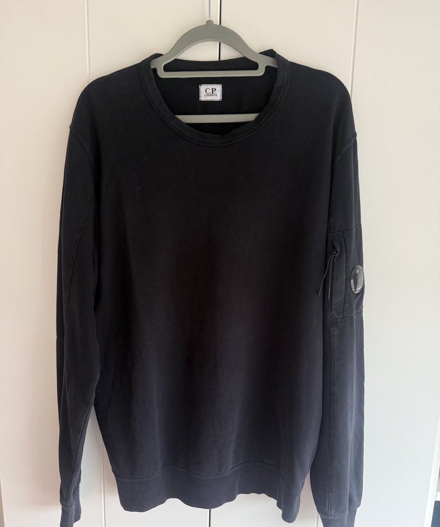 C.P. Company Light fleece lens sweatshirt Navy